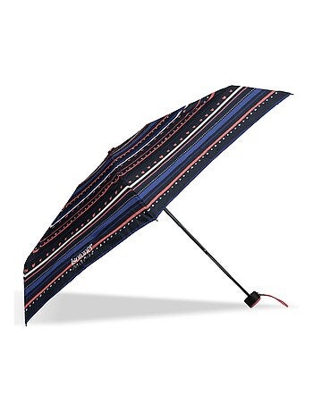 Paraguas compacto, robusto, ultra repelente al agua, apertura manual Tecnología mujer Isotoner