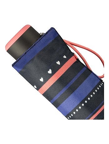 Paraguas compacto, robusto, ultra repelente al agua, apertura manual Tecnología mujer Isotoner