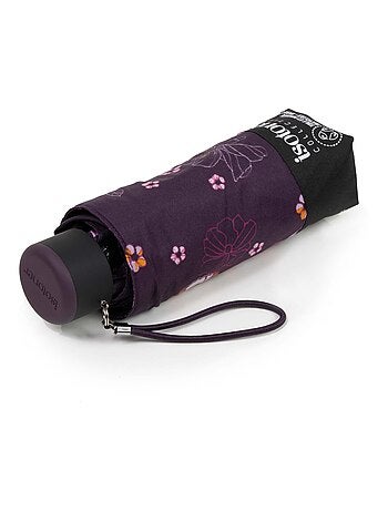 Paraguas compacto, robusto, ultra repelente al agua, apertura manual Tecnología mujer Isotoner