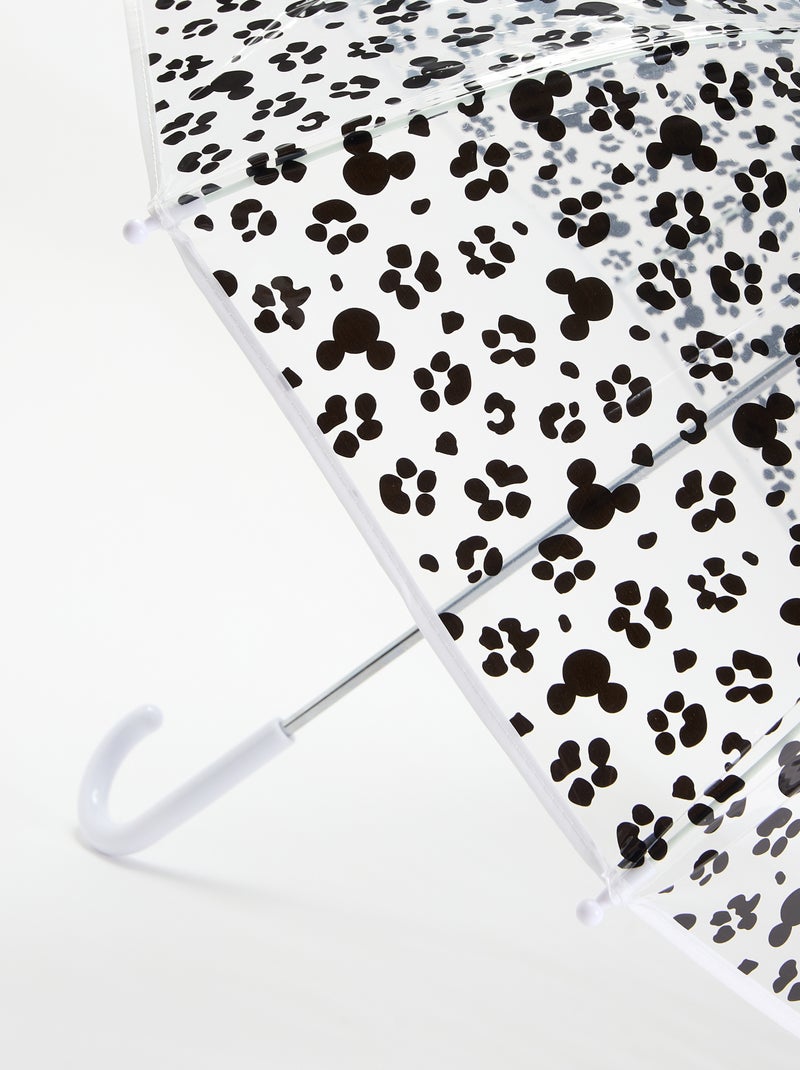 Paraguas con motivos de \'Mickey\' efecto leopardo Blanco - Kiabi