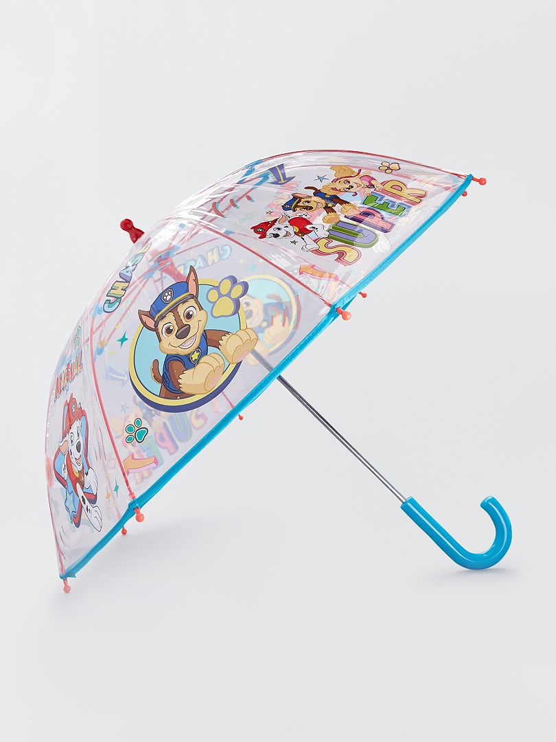 Paraguas de plástico transparente 'La Patrulla Canina' BEIGE - Kiabi