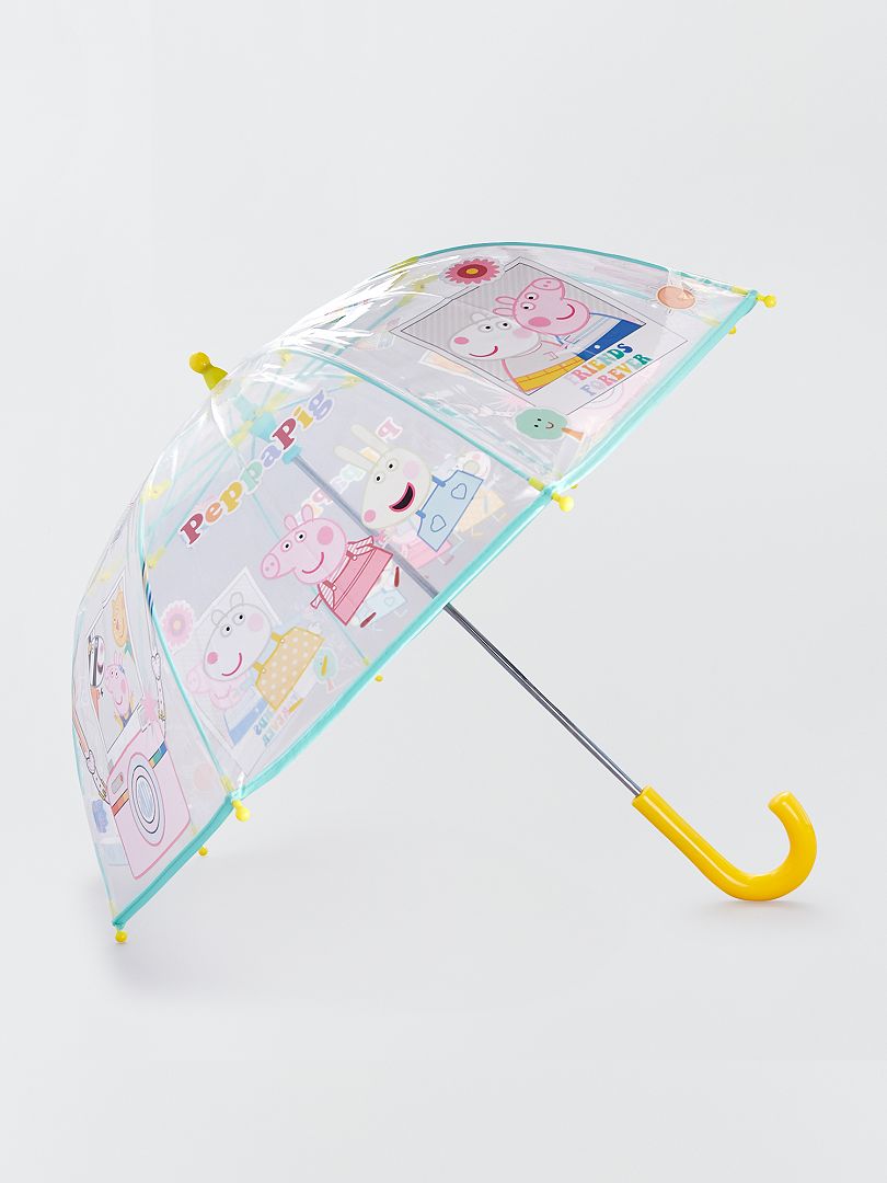 Paraguas de plástico transparente 'Peppa Pig' BEIGE - Kiabi - 7.00€