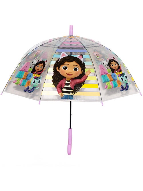 Paraguas infantil la casa de muñecas de gabby – 43 cm, mango pvc - Kiabi Paraguas infantil la casa de muñecas de gabby – 43 cm, mango pvc - Kiabi