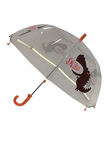 Paraguas infantil transparente, dinosaurio | SMATI