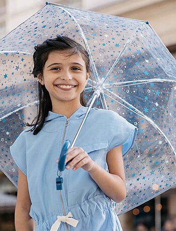 Paraguas infantil transparente | smati