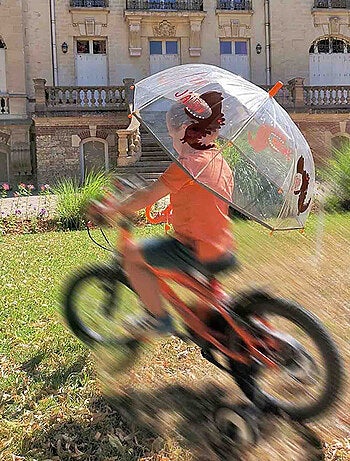 Paraguas infantil transparente | smati