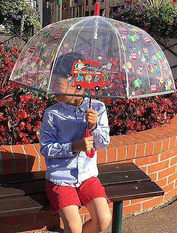 Paraguas infantil transparente | smati