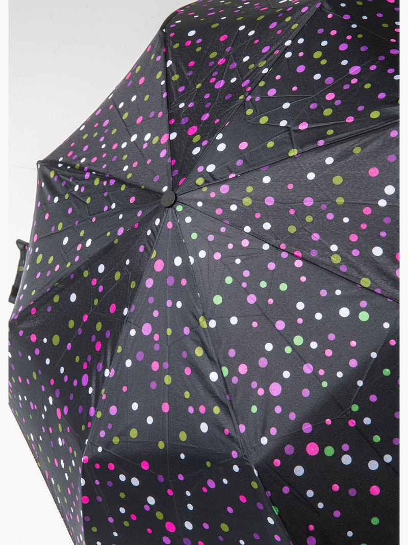 Paraguas manual plegable - AFIBEL Negro Multicolor - Kiabi