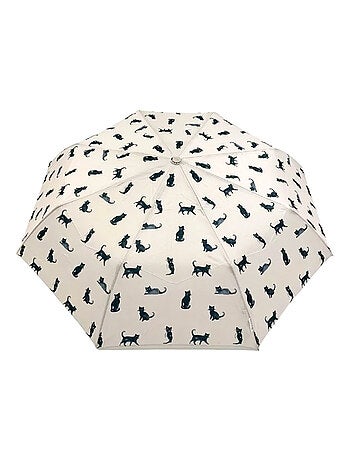 Paraguas plegable automático con diseño de gato - SMATI