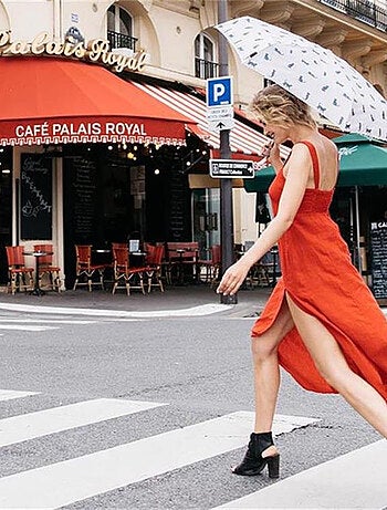 Paraguas plegable automático con diseño de gato | SMATI