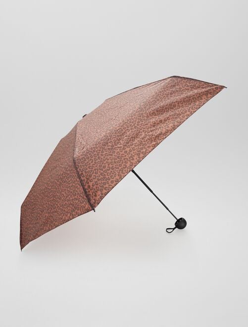 Paraguas plegable estampado - Kiabi