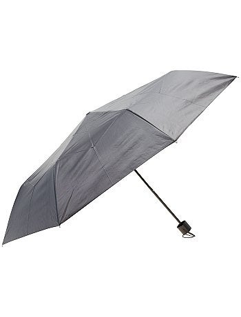 Paraguas plegable negro - Kiabi