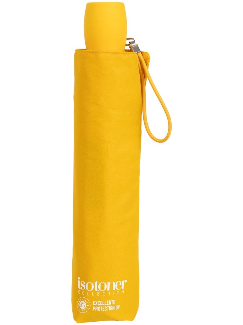 Paraguas  protección solar antiuv upf 50+, a buen precio, resistente e mujer isotoner Amarillo - Kiabi