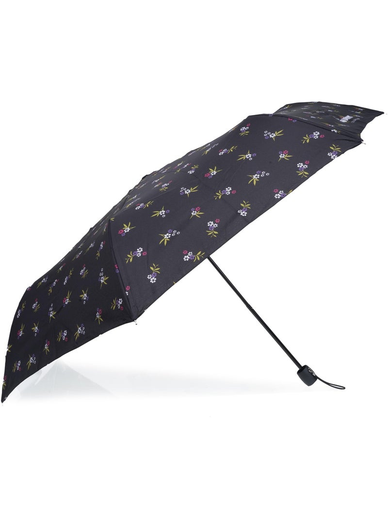 Paraguas  protección solar antiuv upf 50+, a buen precio, resistente e mujer isotoner Negro Violeta Blanco - Kiabi