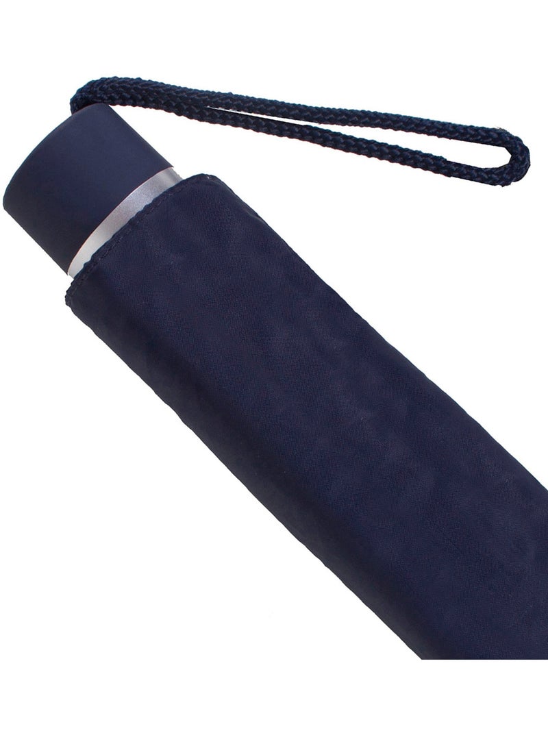 Paraguas  resistente, repelente al agua, 23 cm plegado, con apertura/cierre mujer isotoner Azul marino - Kiabi