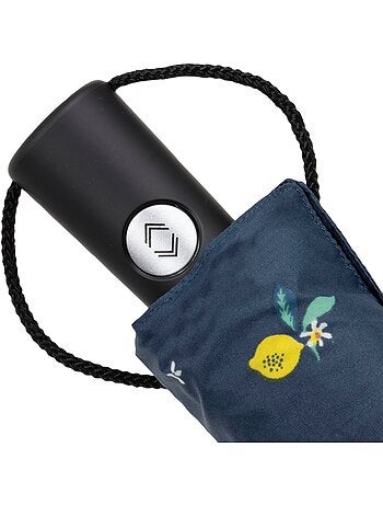 Paraguas resistente, ultra repelente al agua, con función Apertura/cierre mujer Isotoner