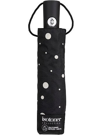 Paraguas resistente, ultra repelente al agua, con función Apertura/cierre mujer Isotoner