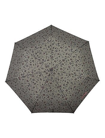 Paraguas resistente, ultra repelente al agua, con función Apertura/cierre mujer Isotoner