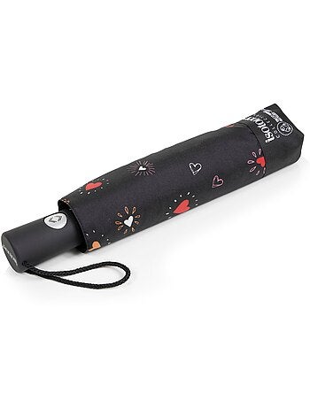 Paraguas resistente, ultra repelente al agua, con función Apertura/cierre mujer Isotoner