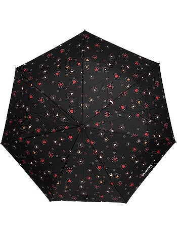 Paraguas resistente, ultra repelente al agua, con función Apertura/cierre mujer Isotoner