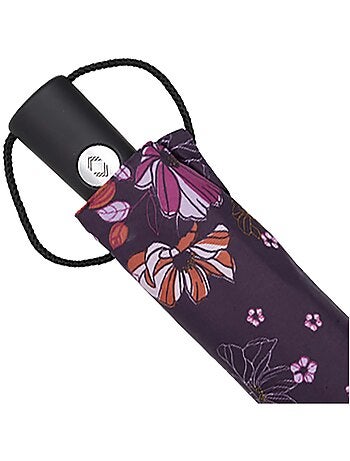 Paraguas resistente, ultra repelente al agua, con función Apertura/cierre mujer Isotoner