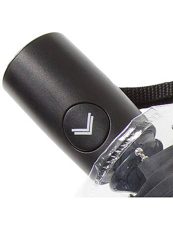 Paraguas sólido, Transparente, Apertura/cierre manual mujer Isotoner