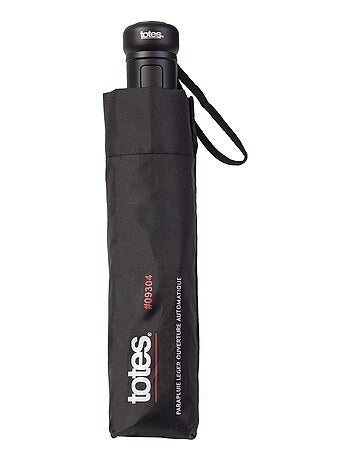 Paraguas sólido, ultra repelente al agua, apertura automática hombre Isotoner