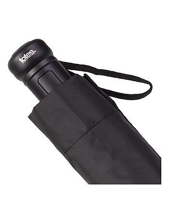 Paraguas sólido, ultra repelente al agua, apertura automática hombre Isotoner