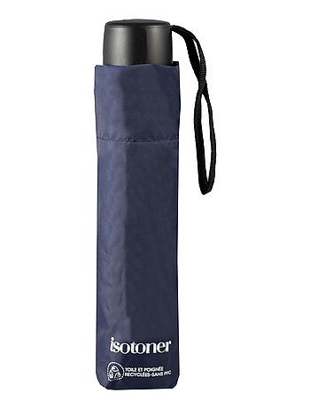 Paraguas sólido, ultra repelente al agua, Apertura/cierre manual adulto mixto Isotoner