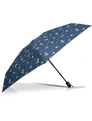 Paraguas sólido, ultra repelente al agua, cobertura de 98 cm de ancho, mujer Isotoner