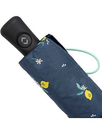 Paraguas sólido, ultra repelente al agua, cobertura de 98 cm de ancho, mujer Isotoner