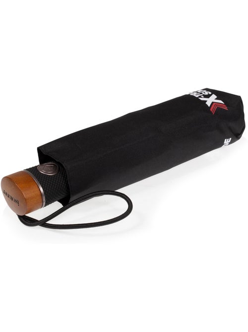 Paraguas  tirador de madera tallada chic xtra, resistente e impermeable hombre isotoner - Kiabi