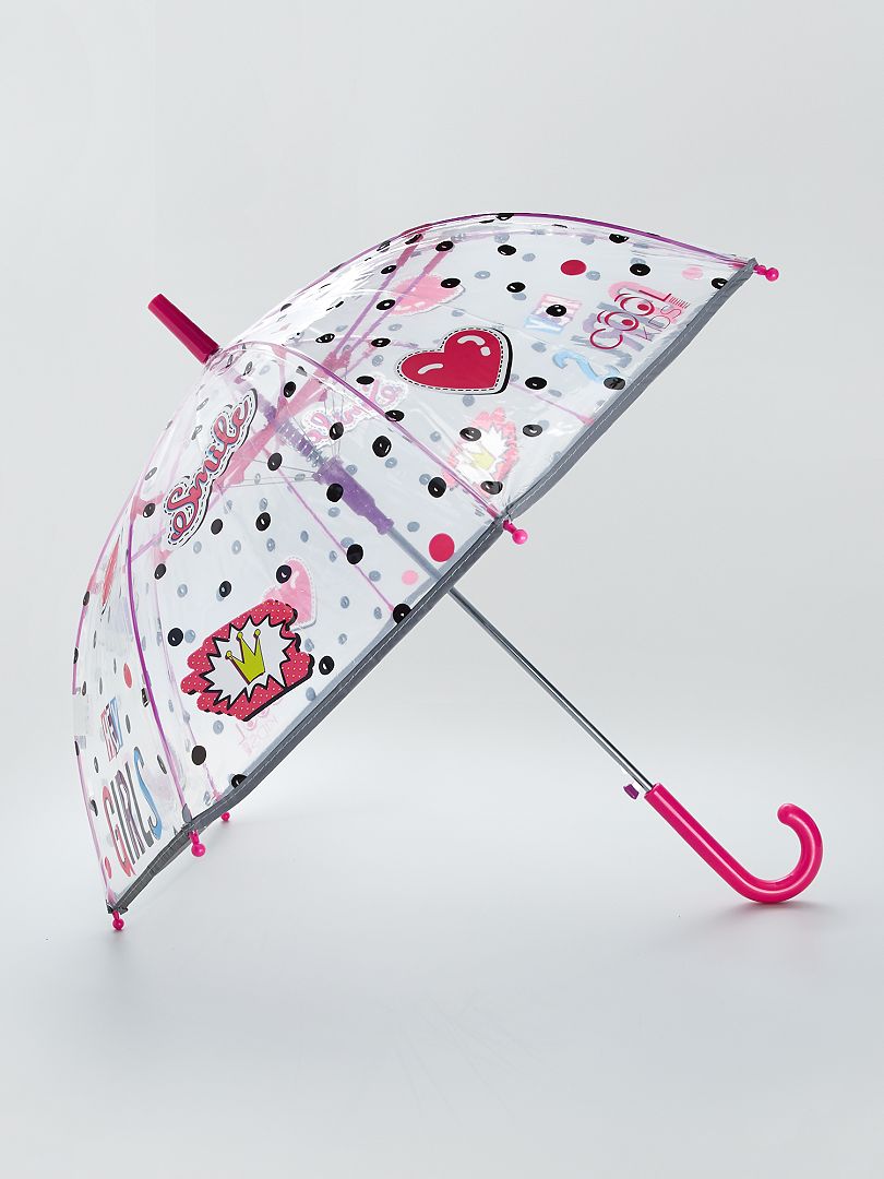 Paraguas estampado - rosa - Kiabi - 8.00€