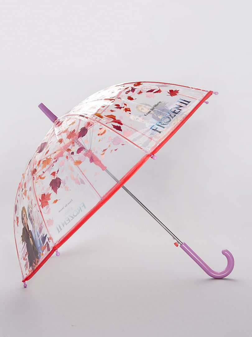 Paraguas transparente 'Frozen 2' ROSA - Kiabi