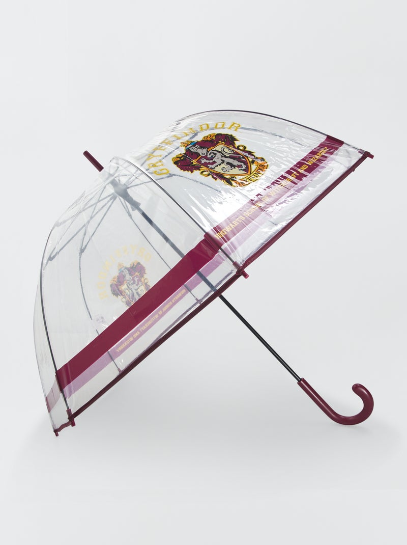 Paraguas transparente 'Harry Potter' ROJO - Kiabi