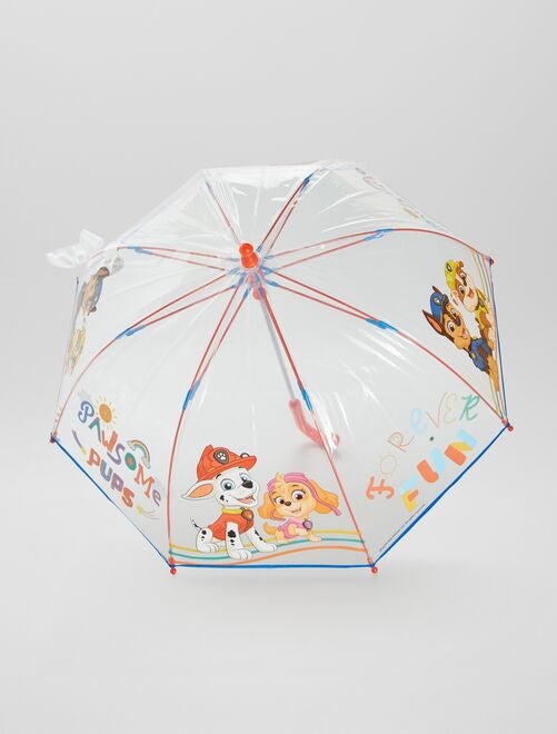 Paraguas transparente 'La Patrulla Canina' - Kiabi