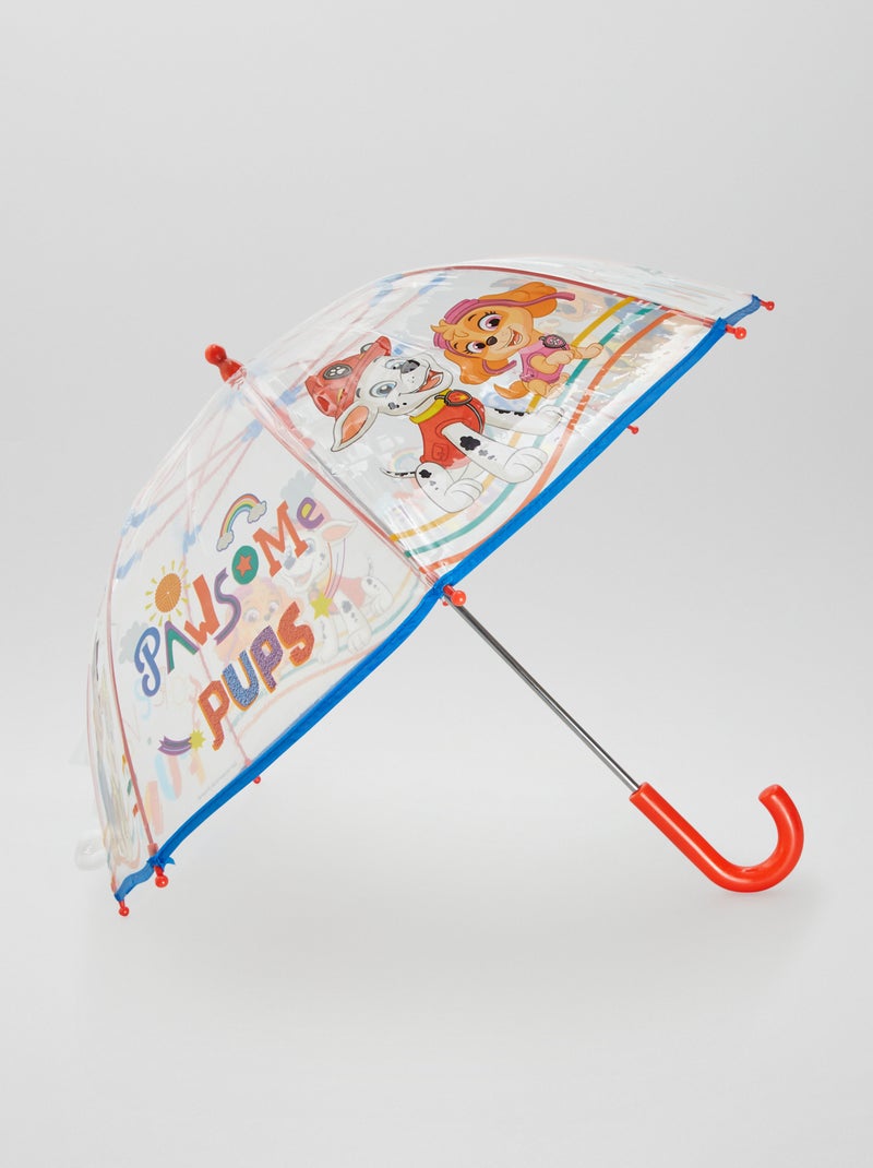 Paraguas transparente 'La Patrulla Canina' BEIGE - Kiabi