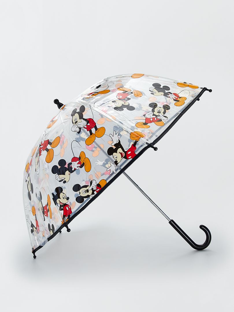 Capilares Usual aire Paraguas transparente 'Mickey' - NEGRO - Kiabi - 8.00€