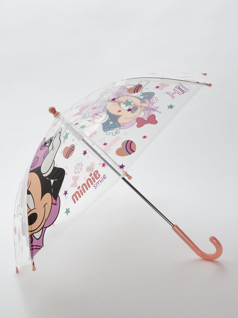 Paraguas transparente 'Minnie' 'Disney' ROSA - Kiabi