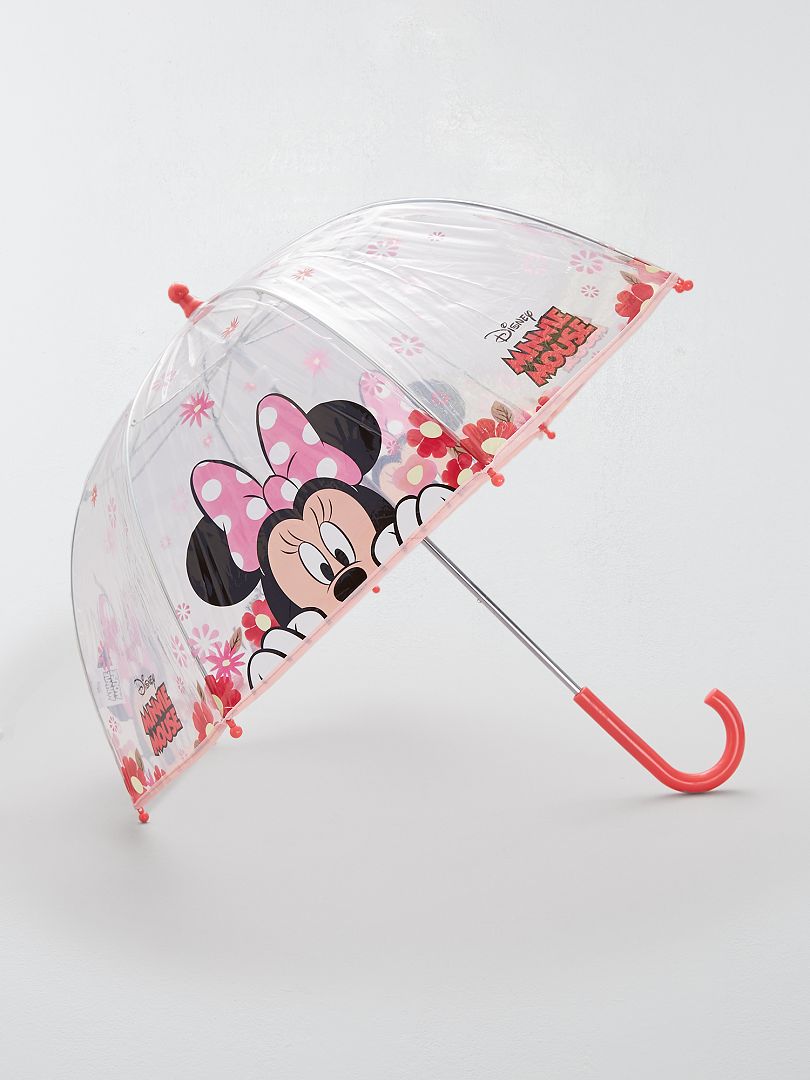 Mercado Prohibir Persona australiana Paraguas transparente 'Minnie' - ROSA - Kiabi - 8.00€