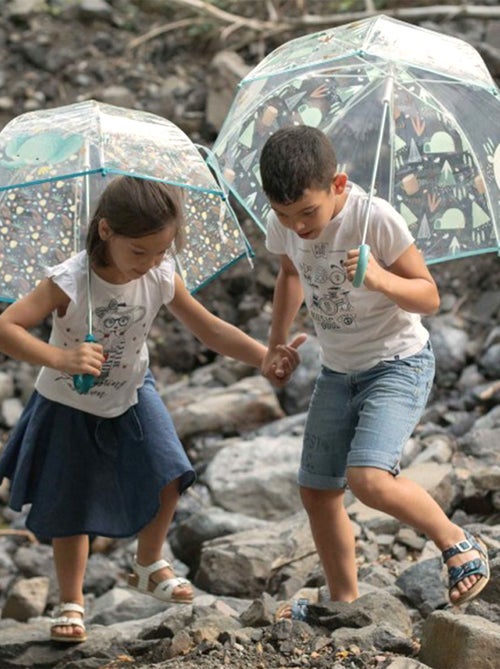 Paraguas transparente para niño | Sassi Junior - Kiabi