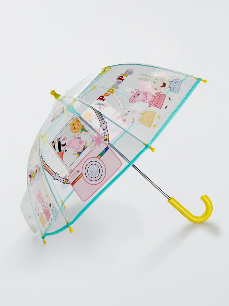 Paraguas transparente 'Peppa Pig' multicolor - Kiabi