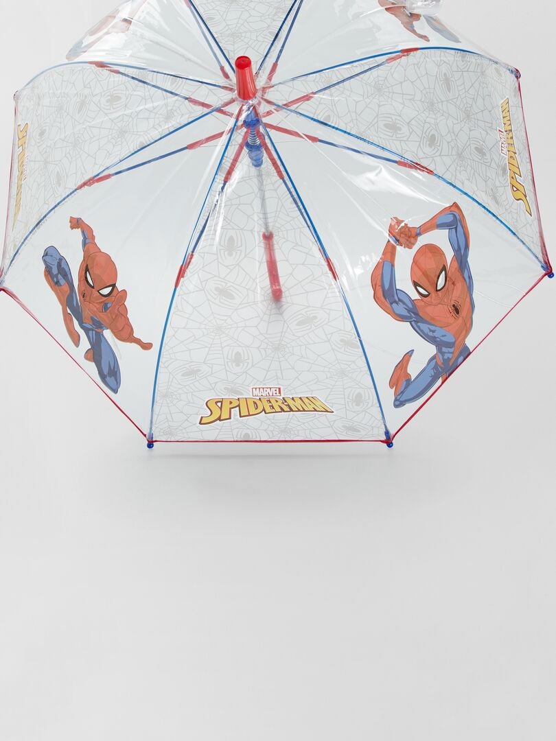 intimidad Frustración itálico Paraguas transparente 'Spider-Man' - rojo - Kiabi - 10.00€