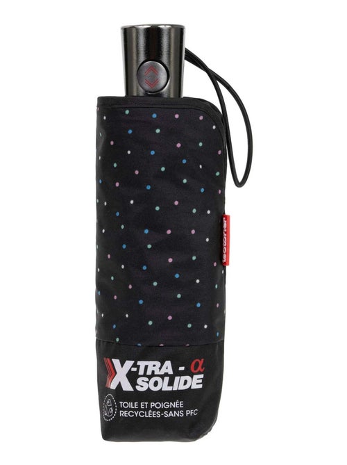 Paraguas  X-tra Solid antivuelco, 28 cm, ultra repelente al agua, mujer Isotoner - Kiabi