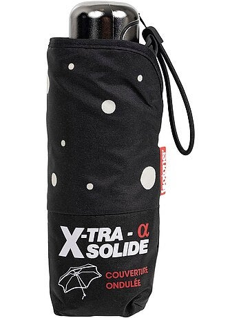 Paraguas X-TRA SOLIDE ALPHA mini 17,5 cm apertura manual, compacta, mujer Isotoner