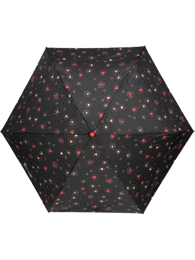 Paraguas  X-TRA SOLIDE ALPHA mini 17,5 cm apertura manual, compacto, mujer Isotoner Rojo - Kiabi