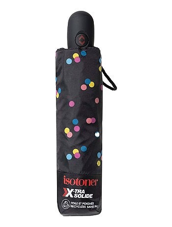 Paraguas X-tra Sturdy, ultra repelente al agua, Apertura/cierre automático mujer Isotoner