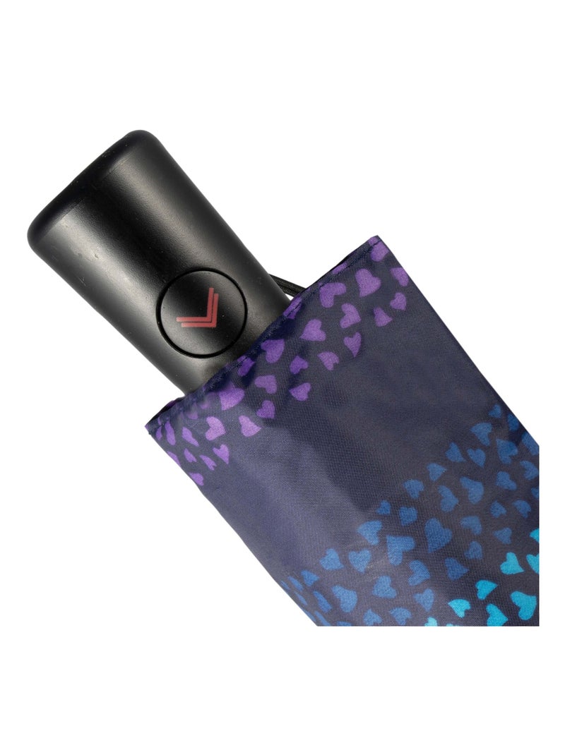 Paraguas  xtra resistente, repelente al agua, apertura automática, sistema adulto mixto isotoner Azul Violeta - Kiabi
