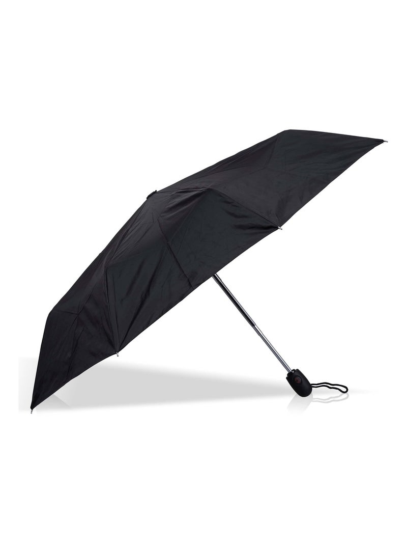 Paraguas  xtra solide 28 cm, repelente al agua, apertura/cierre automático mujer isotoner Negro - Kiabi