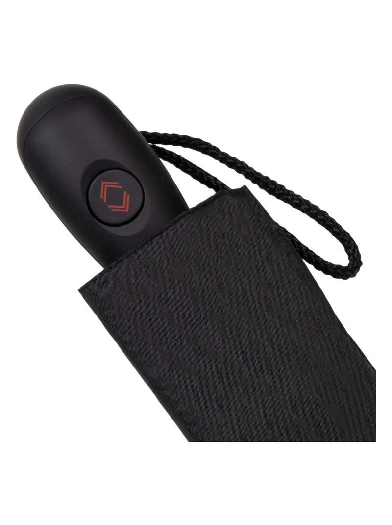 Paraguas  xtra solide 28 cm, repelente al agua, apertura/cierre automático mujer isotoner Negro - Kiabi
